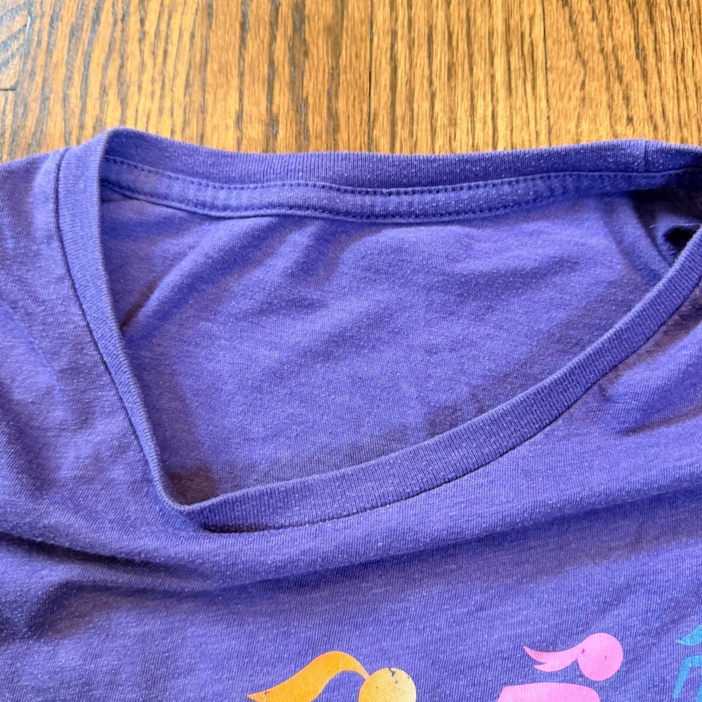 Snohomish Running Co Womens Run Graphic T-Shirt Purple S Soft Cotton Lightweight - Picture 6 of 8